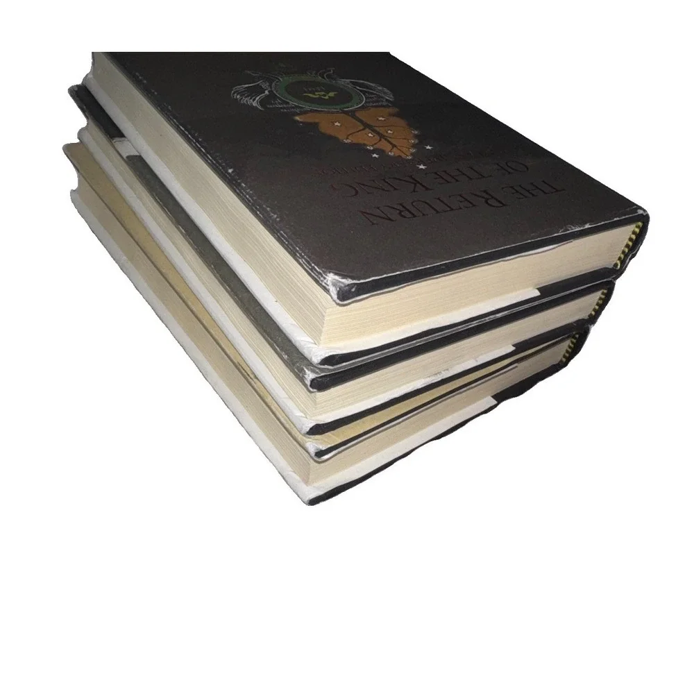 Lord of the Rings 50th Anniversary Hardcover Slipcase JRR Tolkien Books 1-3